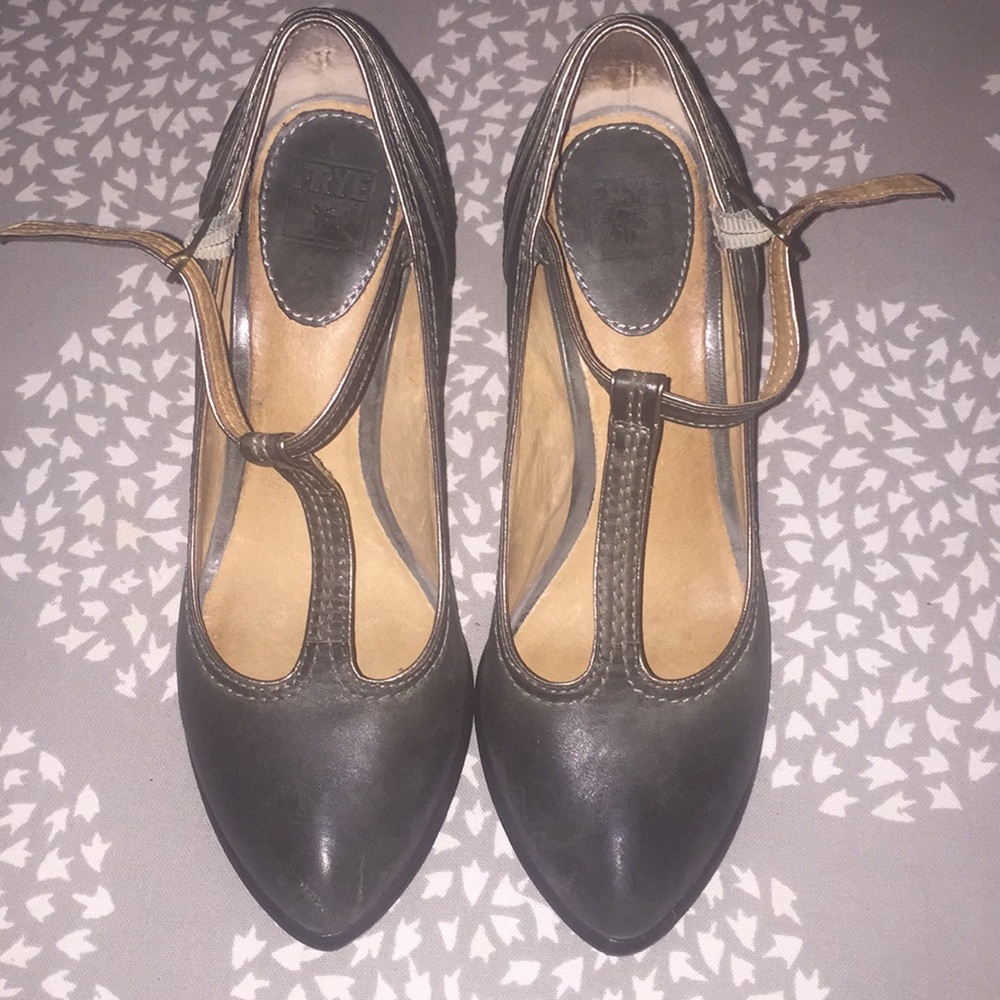 Frye Betty Strap Mary Janes